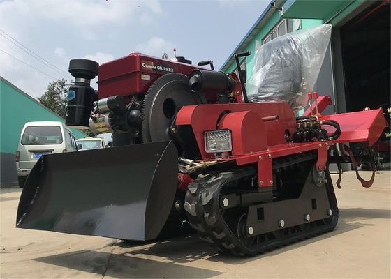 কৃষি যন্ত্রপাতি ট্র্যাক্টর ফ্রন্ট লোডার 25hp ফার্ম ক্রলার ট্র্যাক্টর