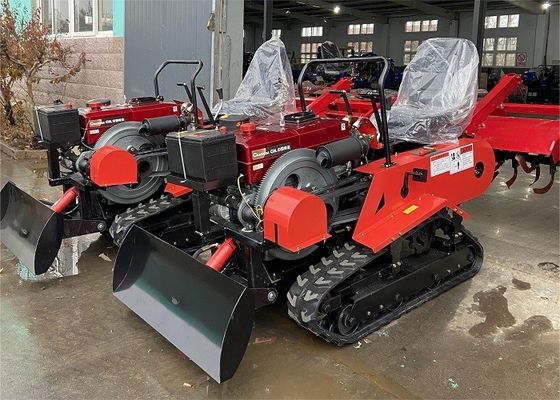 কৃষি যন্ত্রপাতি ট্র্যাক্টর ফ্রন্ট লোডার 25hp ফার্ম ক্রলার ট্র্যাক্টর
