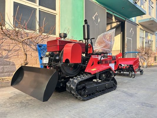 কৃষি যন্ত্রপাতি ট্র্যাক্টর ফ্রন্ট লোডার 25hp ফার্ম ক্রলার ট্র্যাক্টর