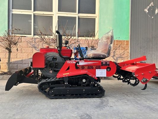 কৃষি যন্ত্রপাতি ট্র্যাক্টর ফ্রন্ট লোডার 25hp ফার্ম ক্রলার ট্র্যাক্টর