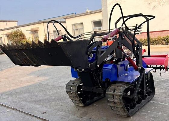 মিনি ক্রলার গার্ডেন ট্র্যাক্টর 25hp 35hp রাবার ট্র্যাক গার্ডেন ট্র্যাক্টর সিই সার্টিফাইড