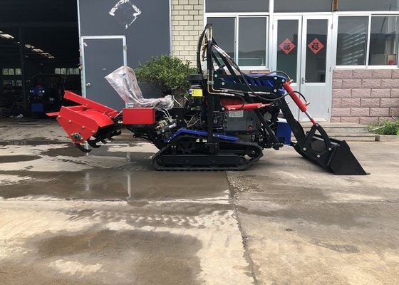 কৃষি খামার রাবার ট্র্যাক ক্রলার ট্র্যাক্টর / 35hp কমপ্যাক্ট ট্র্যাক্টর