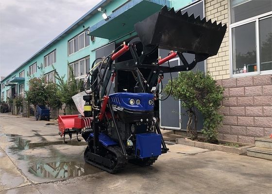 কৃষি খামার রাবার ট্র্যাক ক্রলার ট্র্যাক্টর / 35hp কমপ্যাক্ট ট্র্যাক্টর