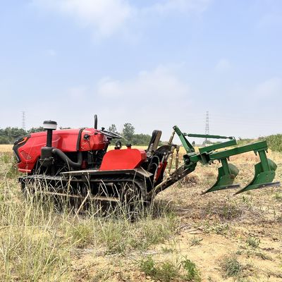 50 এইচপি কৃষি ক্রলার ট্র্যাক্টর রিমোট কন্ট্রোল অর্চার্ড গ্রিনহাউস মাইক্রো টিলার