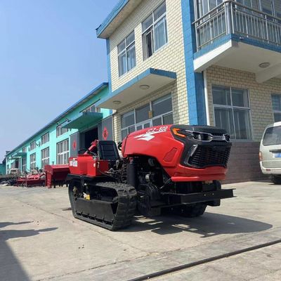50Hp 60Hp রাইস ধান ক্ষেত্র হালকা ক্রলার ট্র্যাক্টর ফার্ম সরঞ্জাম