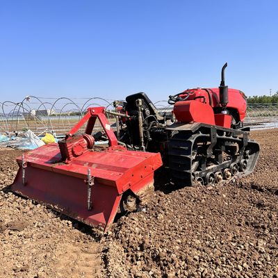 50Hp 60Hp রাইস ধান ক্ষেত্র হালকা ক্রলার ট্র্যাক্টর ফার্ম সরঞ্জাম
