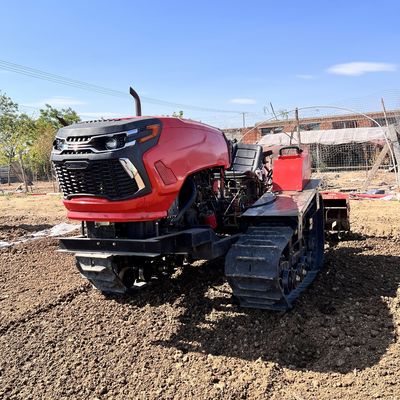 50Hp 60Hp রাইস ধান ক্ষেত্র হালকা ক্রলার ট্র্যাক্টর ফার্ম সরঞ্জাম