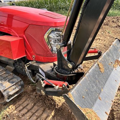 কৃষি 80HP ক্রলার ট্র্যাক্টর লোডার বিভিন্ন কৃষি সরঞ্জাম