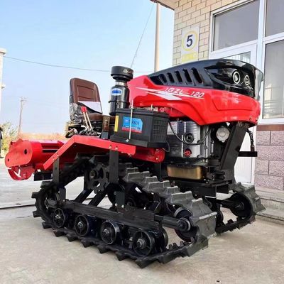 সিই ফার্ম ওয়াকিং ট্র্যাক্টর সরঞ্জাম 25HP রোটারি টিলিং মেশিন সহ