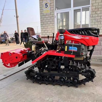 সিই ফার্ম ওয়াকিং ট্র্যাক্টর সরঞ্জাম 25HP রোটারি টিলিং মেশিন সহ
