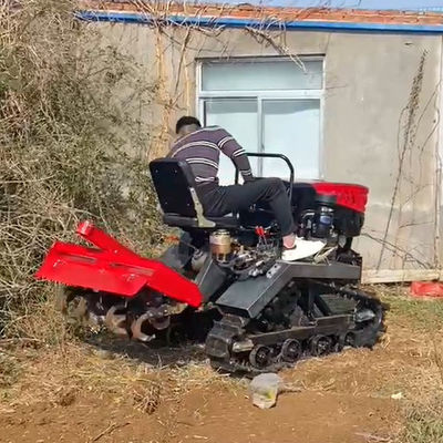 সহজ অপারেট 25Hp ছোট খামার ক্রলার ট্র্যাক্টর কৃষি সরঞ্জাম সিই সার্টিফাইড