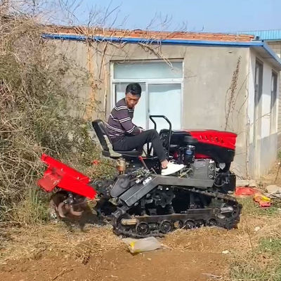সহজ অপারেট 25Hp ছোট খামার ক্রলার ট্র্যাক্টর কৃষি সরঞ্জাম সিই সার্টিফাইড