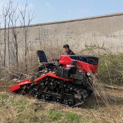 বহুমুখী 25 এইচপি ধানক্ষেত্র ক্রলার ট্র্যাক্টর / কৃষি ছোট ট্র্যাক্টর