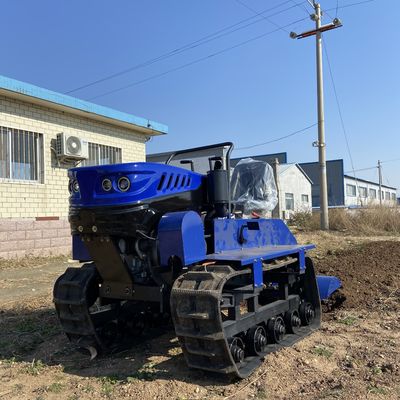 SDHANYUE 35HP ধানক্ষেত্র ক্রলার ট্র্যাক্টর কৃষি মেশিন রোটারি টিলার ট্র্যাক্টর