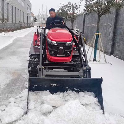 রাবার ট্র্যাক ফার্ম রাইস ধান ট্র্যাক্টর কৃষি 50hp ক্রলার ট্র্যাক্টর