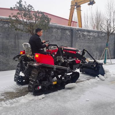 রাবার ট্র্যাক ফার্ম রাইস ধান ট্র্যাক্টর কৃষি 50hp ক্রলার ট্র্যাক্টর