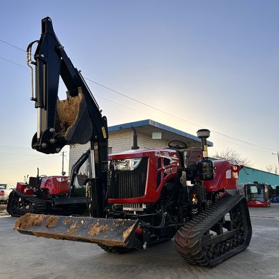 120HP রাবার ট্র্যাক ক্রলার ট্র্যাক্টর নির্মাতারা Excavator সঙ্গে