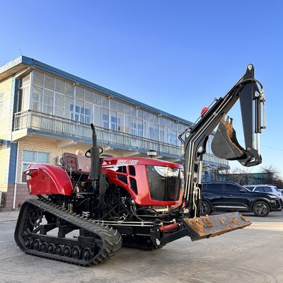 120HP রাবার ট্র্যাক ক্রলার ট্র্যাক্টর নির্মাতারা Excavator সঙ্গে