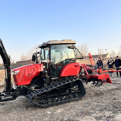 ছোট 120HP ক্রলার ট্র্যাক্টর সংযুক্তি সহ কৃষি সরঞ্জাম