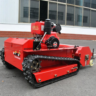 হ্যামার ছুরি কাটার 7.5HP 9HP স্বয়ংক্রিয় রোবট লন কাটার ট্র্যাক্টর