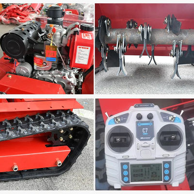 হ্যামার ছুরি কাটার 7.5HP 9HP স্বয়ংক্রিয় রোবট লন কাটার ট্র্যাক্টর